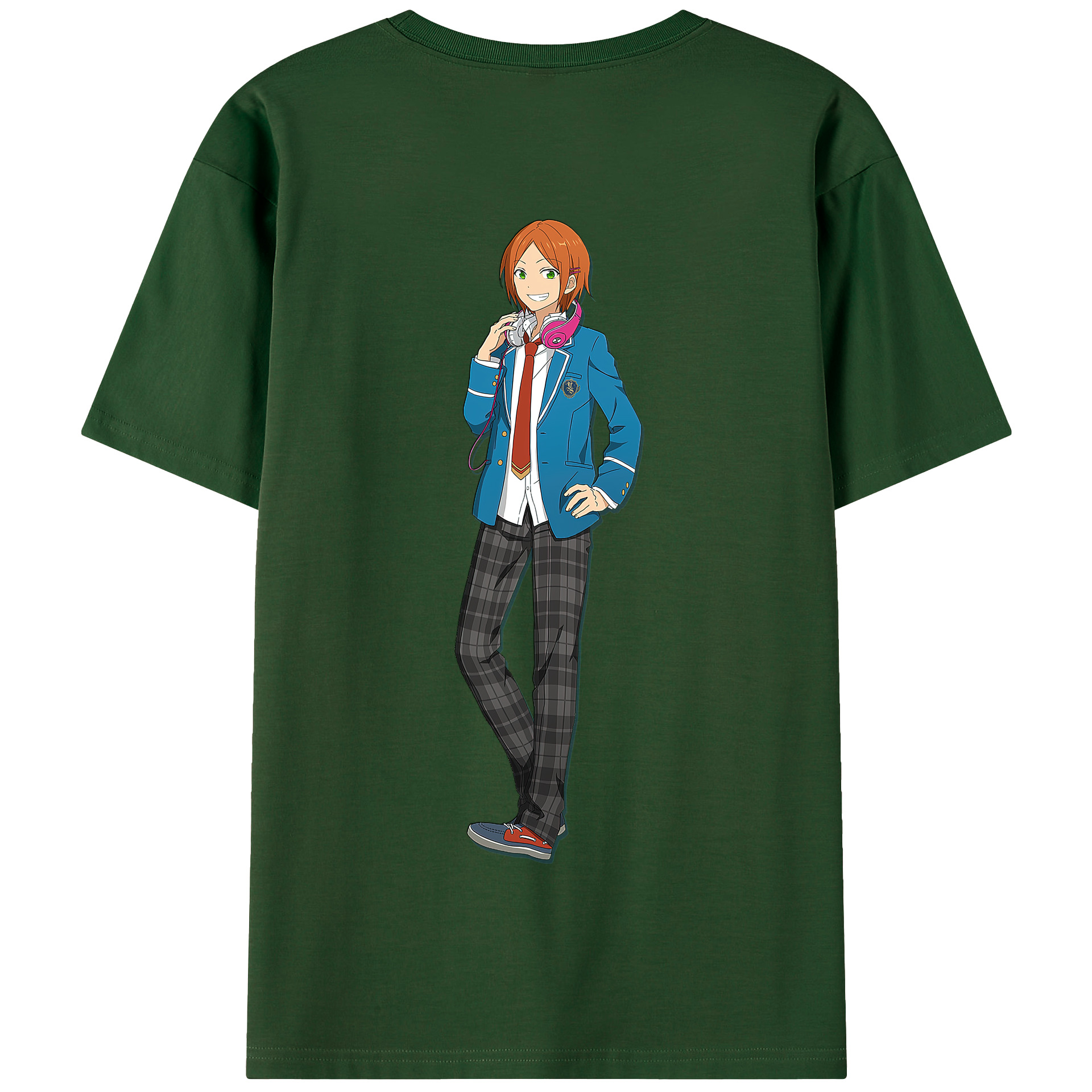 （画像用） あんさんぶるスターズ! Ensemble Stars 綿100％半袖Tシャツ（背面プリント）
